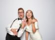 Glam booth photo at a wedding event in Calgary