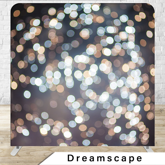 Dreamscape backdrop with soft lighting for Calgary photo booth rental