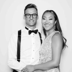 Robooth luxury photo booth setup at an upscale Calgary and Banff event